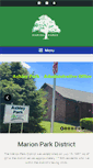 Mobile Screenshot of marionparks.com